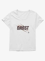 Jurassic World Dominion Ghost The Atrociraptor Girls T-Shirt Plus
