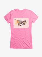 Jurassic World Dominion Raptor Run Girls T-Shirt