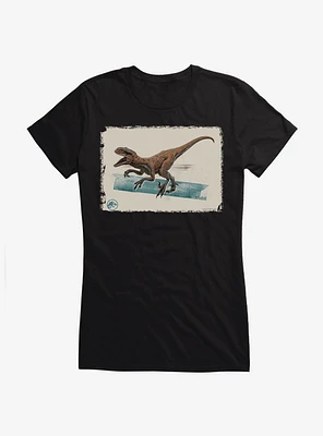 Jurassic World Dominion Raptor Screech Girls T-Shirt