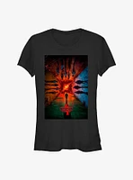Stranger Things Season 4 Main Poster Girls T-Shirt
