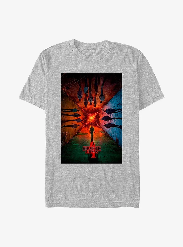 Stranger Things Season 4 Main Poster T-Shirt