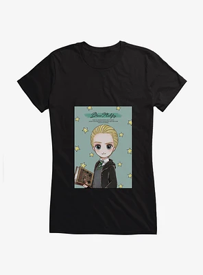 Harry Potter Stylized Draco Malfoy Quote Girls T-Shirt