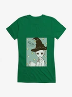 Harry Potter Stylized Draco Sketch Girls T-Shirt