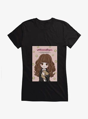 Harry Potter Stylized Hermione Granger Quote Girls T-Shirt