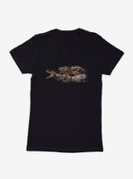 Jurassic World Dominion Atrociraptor Danger Zone Womens T-Shirt