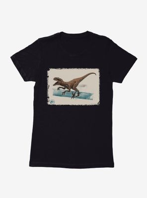 Jurassic World Dominion Raptor Screech Womens T-Shirt