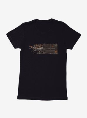 Jurassic World Dominion Raptor Escape Womens T-Shirt