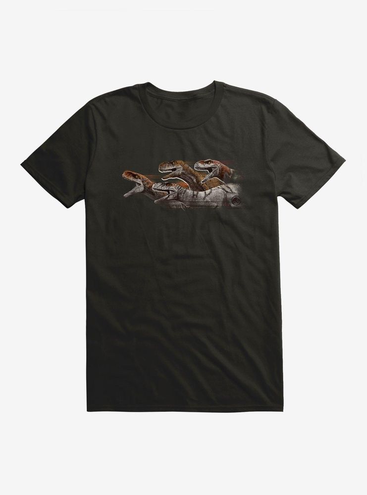 Jurassic World Dominion Atrociraptor Danger Zone T-Shirt