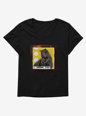 Jurassic World Dominion Carnotaurus Womens T-Shirt Plus