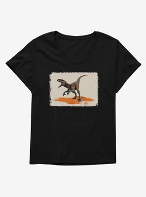 Jurassic World Dominion Raptor Attack Womens T-Shirt Plus