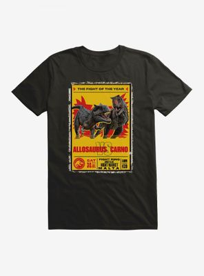 Jurassic World Dominion Allosaurus vs Carno T-Shirt