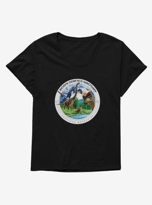 Jurassic World Dominion: BioSyn Caucasus Mountains Santuary Womens T-Shirt Plus