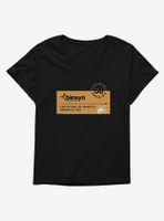 Jurassic World Dominion: BioSyn Future Of Genetics Womens T-Shirt Plus