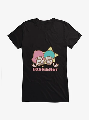 Little Twin Stars Dreamy Bow Girls T-Shirt