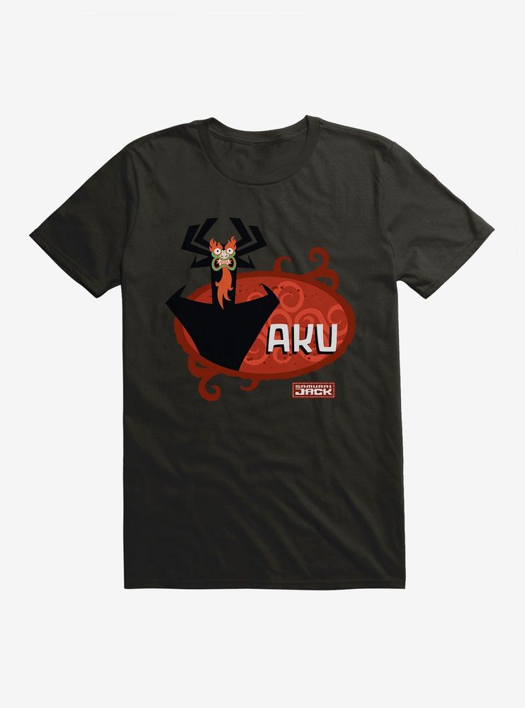 Samurai Jack Aku Red Flames T-Shirt