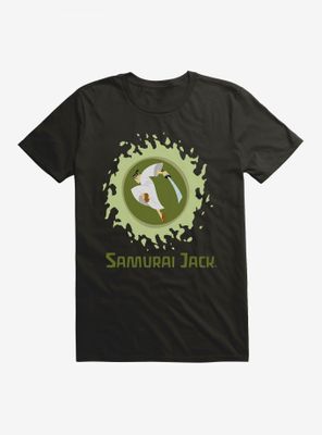 Samurai Jack Green Flames T-Shirt