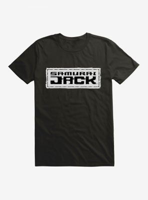 Samurai Jack Bold Black Script T-Shirt