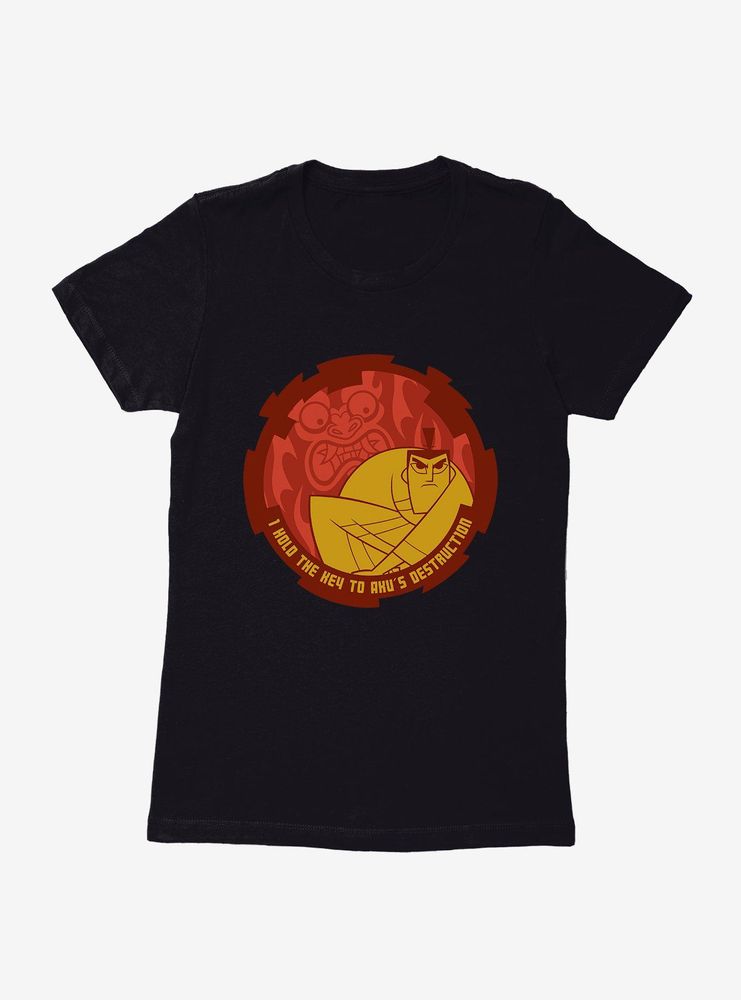 Samurai Jack Aku's Destruction Womens T-Shirt