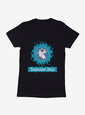 Samurai Jack Portal Time Womens T-Shirt