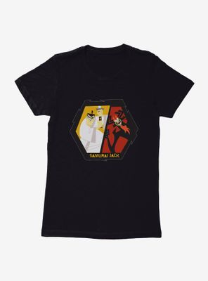 Samurai Jack Aku Split Womens T-Shirt