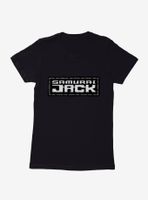 Samurai Jack Bold White Script Womens T-Shirt