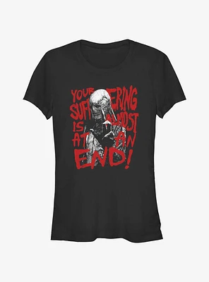 Stranger Things Your Suffering Is Almost At An End Girls T-Shirt