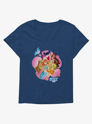 Winx Club Join The Flowers Girls T-Shirt Plus