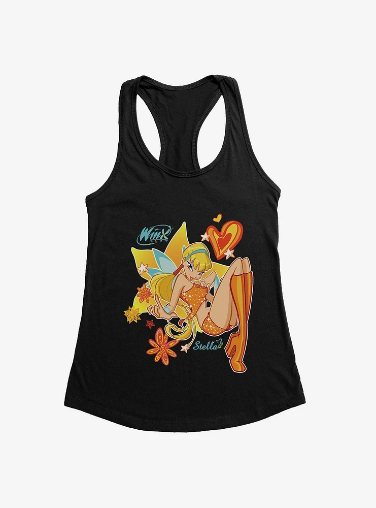 Winx Club Stella Flowers Girls Tank