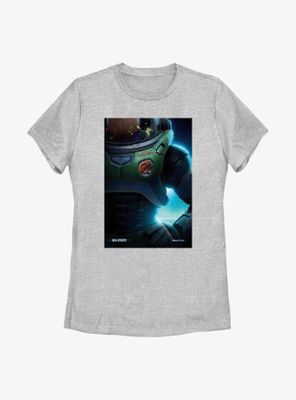Disney Pixar Lightyear Poster Womens T-Shirt