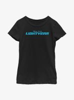 Disney Pixar Lightyear Blue Logo Youth Girls T-Shirt