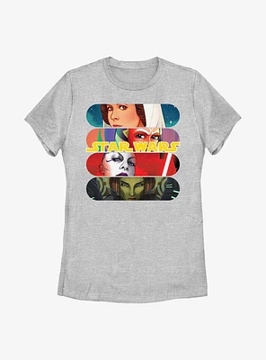 Star Wars Bubble Stack Womens T-Shirt