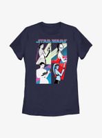 Star Wars Fiesty Fighting Females Womens T-Shirt