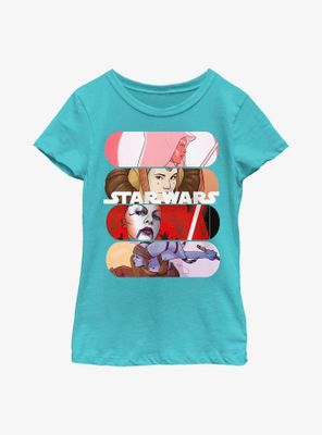 Star Wars Women Stack Youth Girls T-Shirt