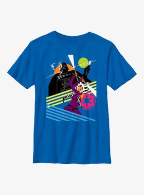 Star Wars Ahsoka And Vader Retro Youth T-Shirt