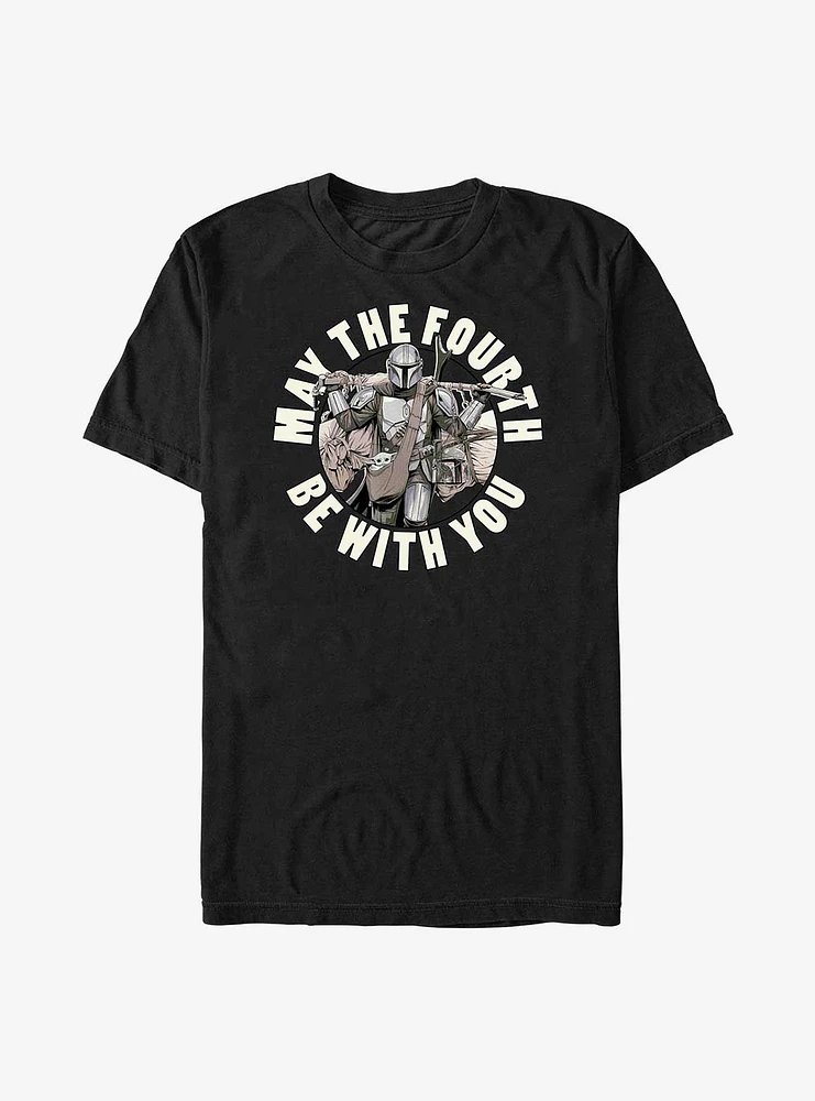 Star Wars The Mandalorian May Fourth Be With You T-Shirt