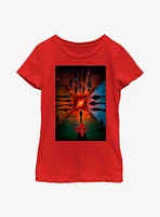 Stranger Things 4 Season Poster Youth Girls T-Shirt