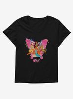 Winx Club Join The Butterfly Womens T-Shirt Plus