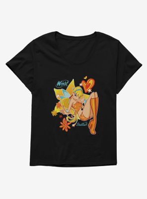 Winx Club Stella Flowers Womens T-Shirt Plus