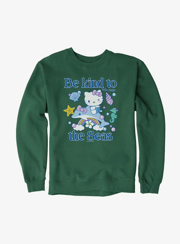 Hello Kitty Be Kind To The Seas Sweatshirt