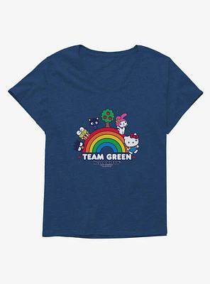Hello Kitty & Friends Earth Day Team Green Girls T-Shirt Plus
