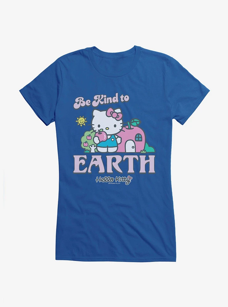 Hello Kitty Be Kind To The Earth Girls T-Shirt