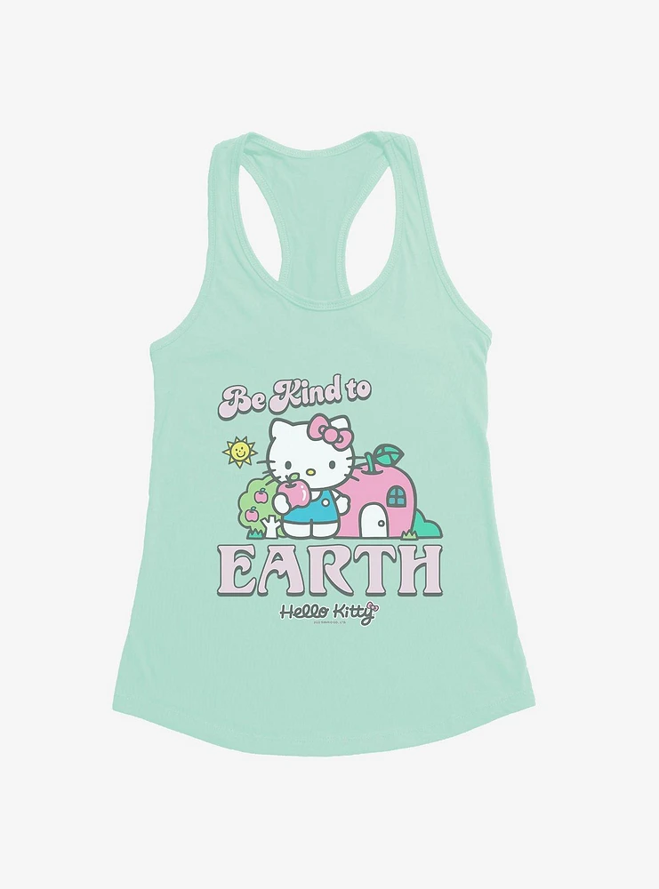 Hello Kitty Be Kind To The Earth Girls Tank