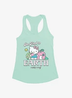 Hello Kitty Be Kind To The Earth Girls Tank