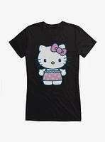 Hello Kitty Kawaii Vacation Ruffles Outfit Girls T-Shirt