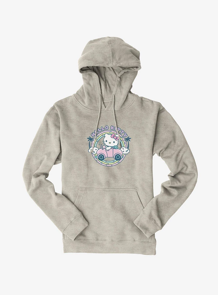 Hello Kitty Kawaii Vacation Retro Getaway Icon Hoodie