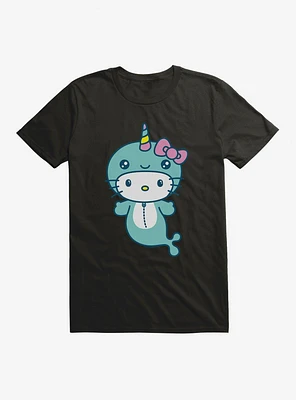 Hello Kitty Kawaii Vacation Narwhal Outfit T-Shirt