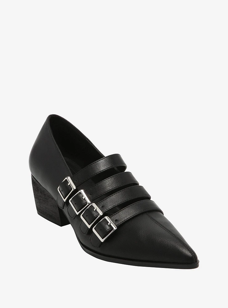 Strange Cvlt Black Coven Heels