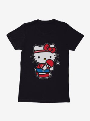 Hello Kitty Table Tennis Womens T-Shirt