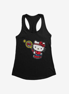 Hello Kitty Tennis Serve Womens Tank Top