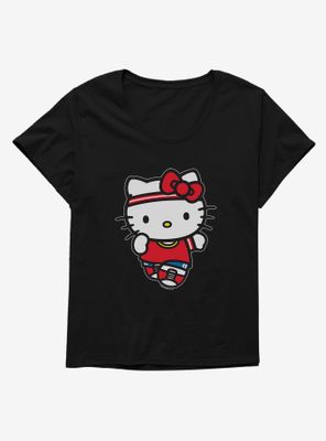 Hello Kitty Quick Run Womens T-Shirt Plus